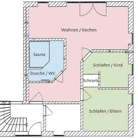 Apartment 4 Sterne Steilufer Mit Terrasse Und Sauna In Südwestlage *